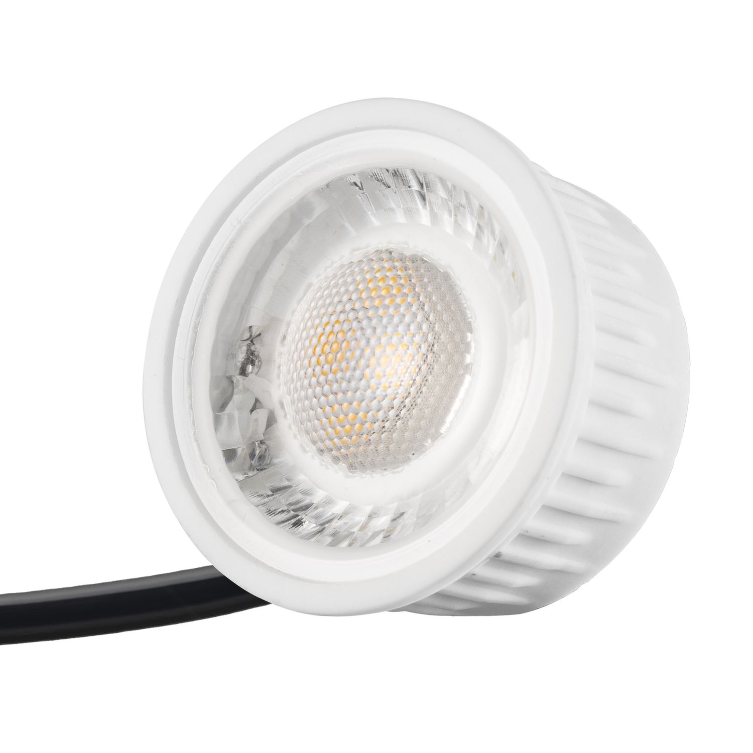 IP44 LED Einbaustrahler Set extra flach in chrom mit 5W Leuchtmittel von  LEDANDO - 4000K neutralweiß - 60° Abstrahlwinkel - 50W Ersatz - eckig -  Badezimmer | LEDANDO Onlineshop | Strahler